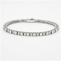 Bracciale John Richmond Donna Tennis Lab in Titanio Diamante Lab Grown 2.40 Ct JRTW16WW - JRTW16WW
